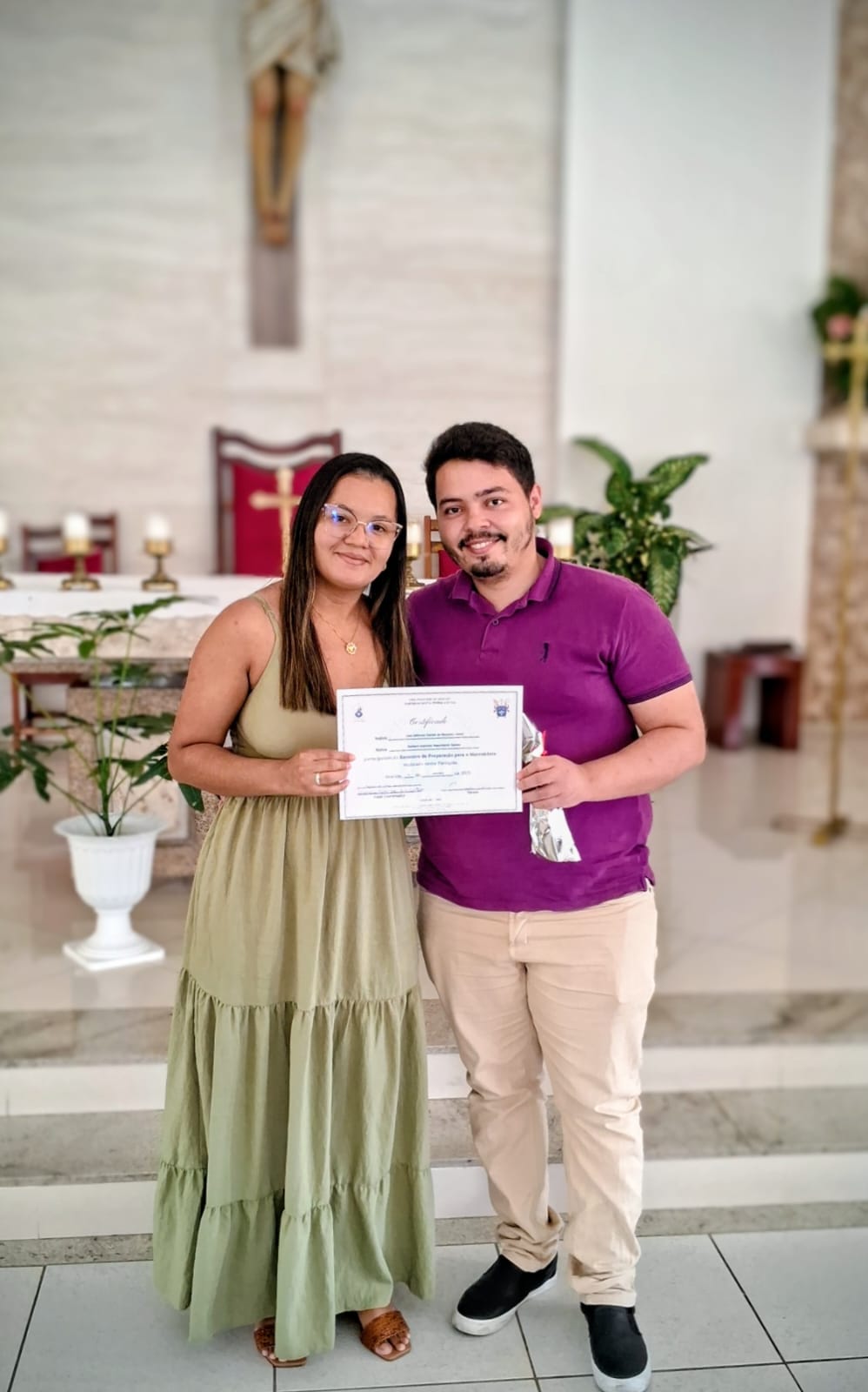 Foto do casal